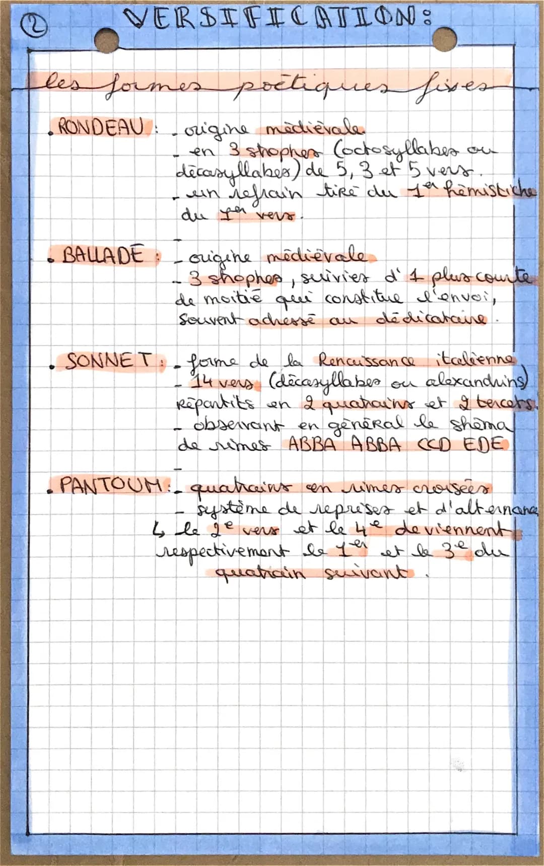 1
VERSIFICATION:
4 ensemble de vers
B
trophe
TYPE :
monostiche (1 vers)
distique (2)
tercet (3)
quatrain (4)
-
quintil (5)
Sizcuin (6)
•sept