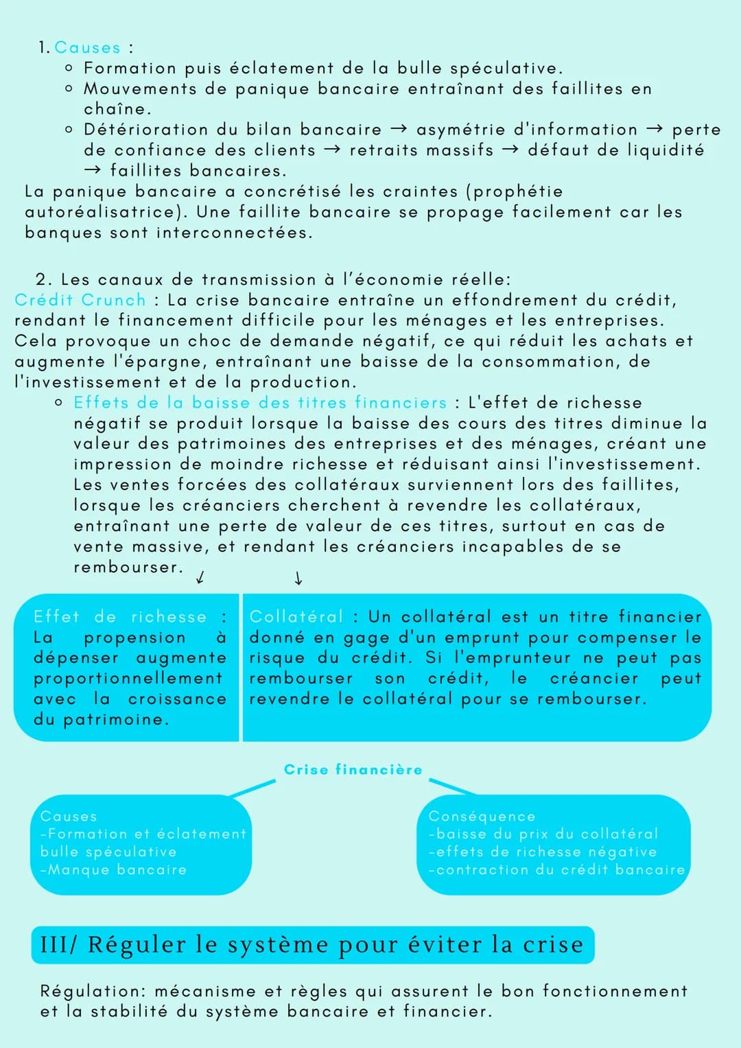 CRISE FINANCIÈRE
K
Crise financière : perturbation majeure du système financier qui
se traduit par un effondrement boursier, des faillites b