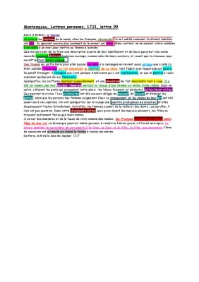 Know « Lettre 99 » (Montesquieu) - Explication de texte (analyse linéaire) thumbnail