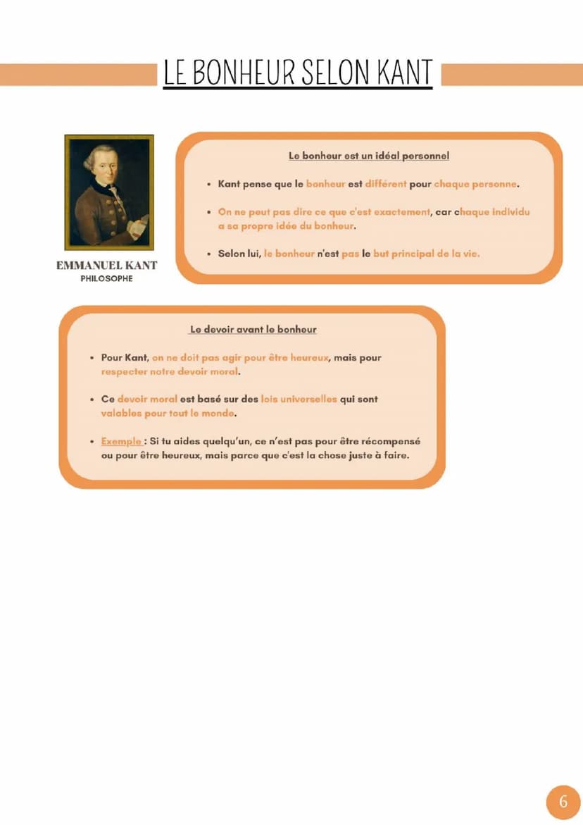 --- OCR Start ---
PHIphilosophie HIE
CHAPITRE 2: LE BOHNEUR
ETYMOLOGIE
Mot latin: composé de
• bonum (bon/positif / favorable)
• augurium (p