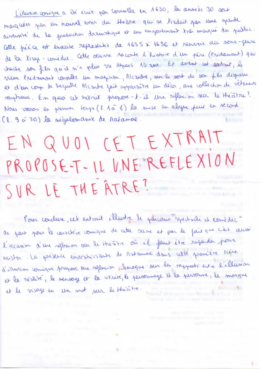 mouvement: La mise en abyme
120
La megalomanie de natamore
птипами оч
Lecture linéaire 14, L'illusion comique, Corneille, Acte II, scène 1 e