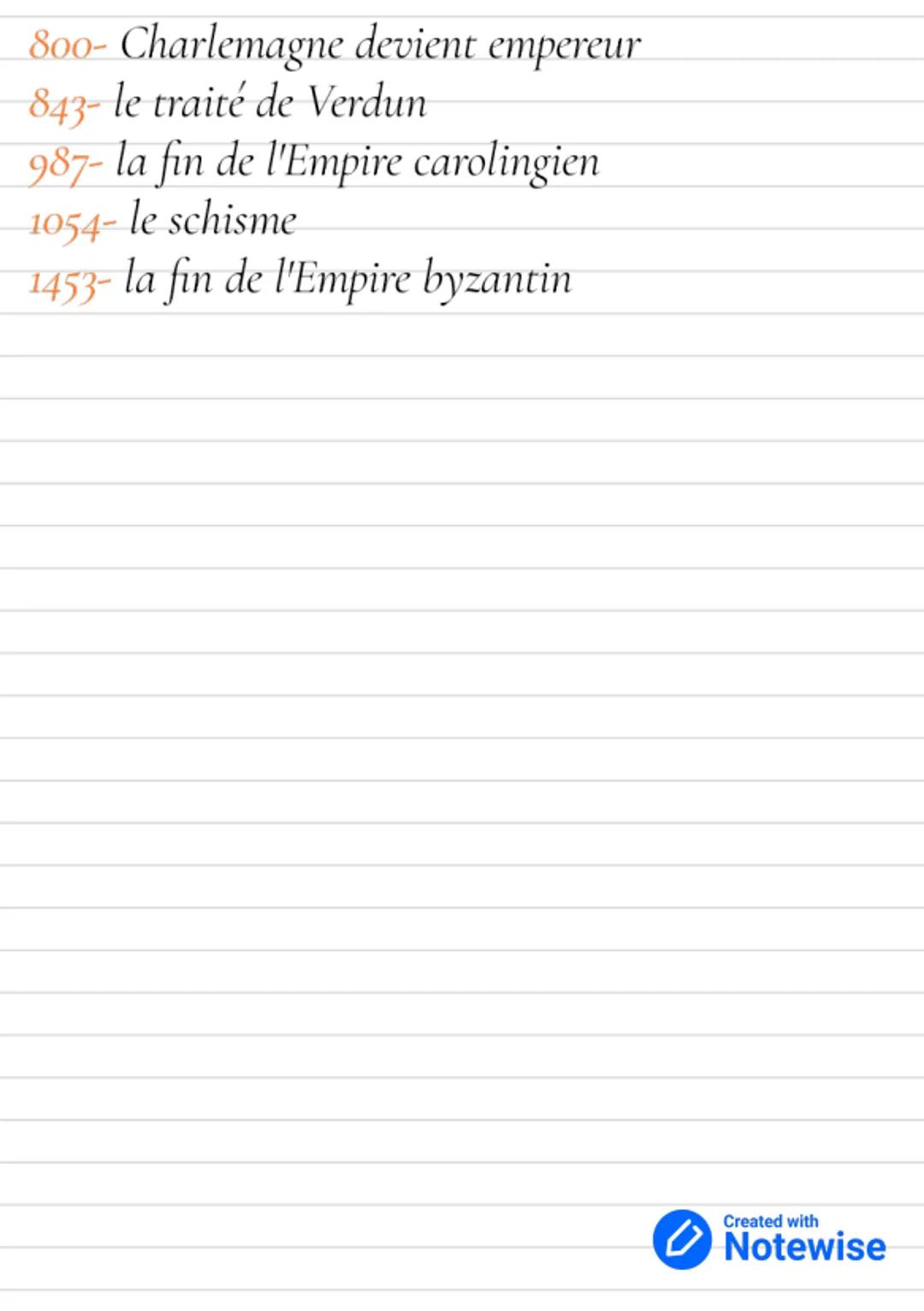 Histoire
A.Le basileus dirige le monde byzantin
byzantin est appelé «basileus».
Il dirige un vaste territoire qui comprend la Turquie,
la Gr