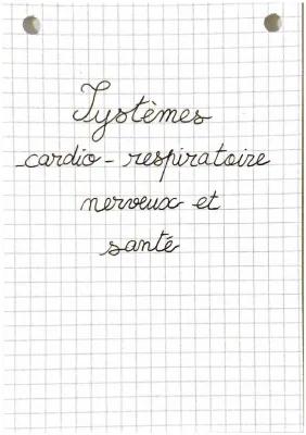 Know Système cardio respiratoire nerveux et santé  thumbnail