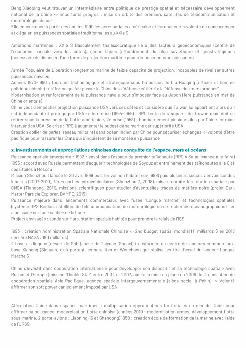 --- OCR Start ---
Séquence 1 - De nouveaux espaces de conquête
SPECIFICITES OCEAN ET ESPACE
Océan: vaste étendue d'eau salée qui couvre une 