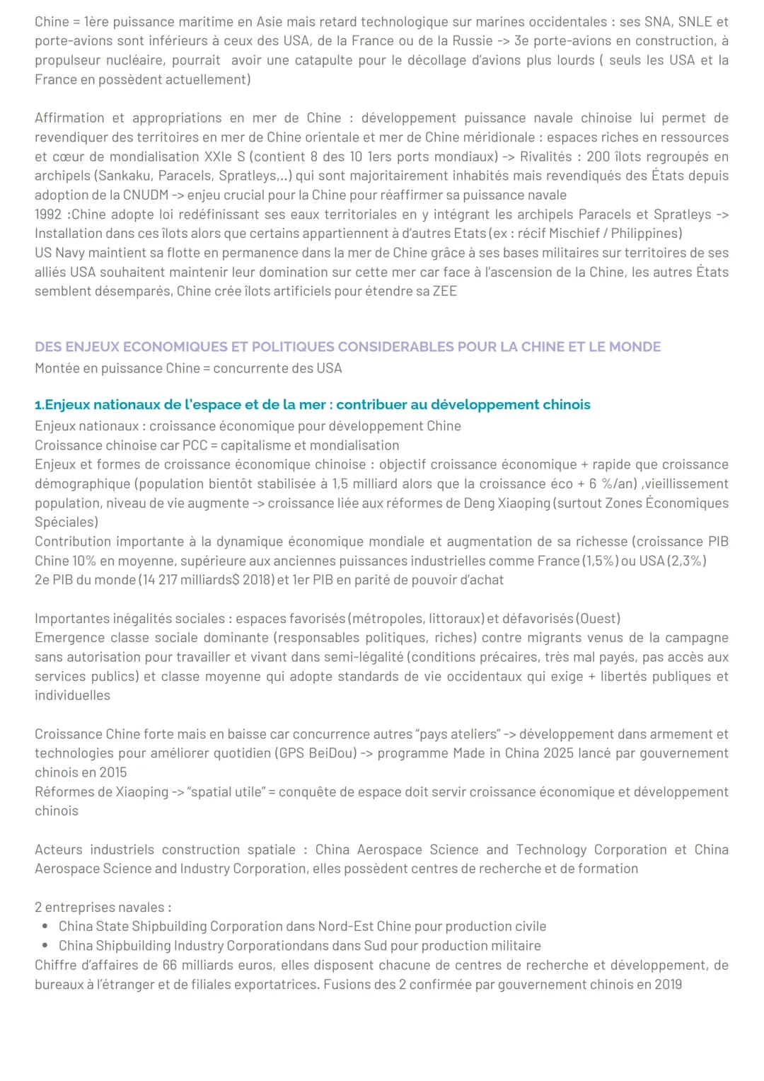 --- OCR Start ---
Séquence 1 - De nouveaux espaces de conquête
SPECIFICITES OCEAN ET ESPACE
Océan: vaste étendue d'eau salée qui couvre une 