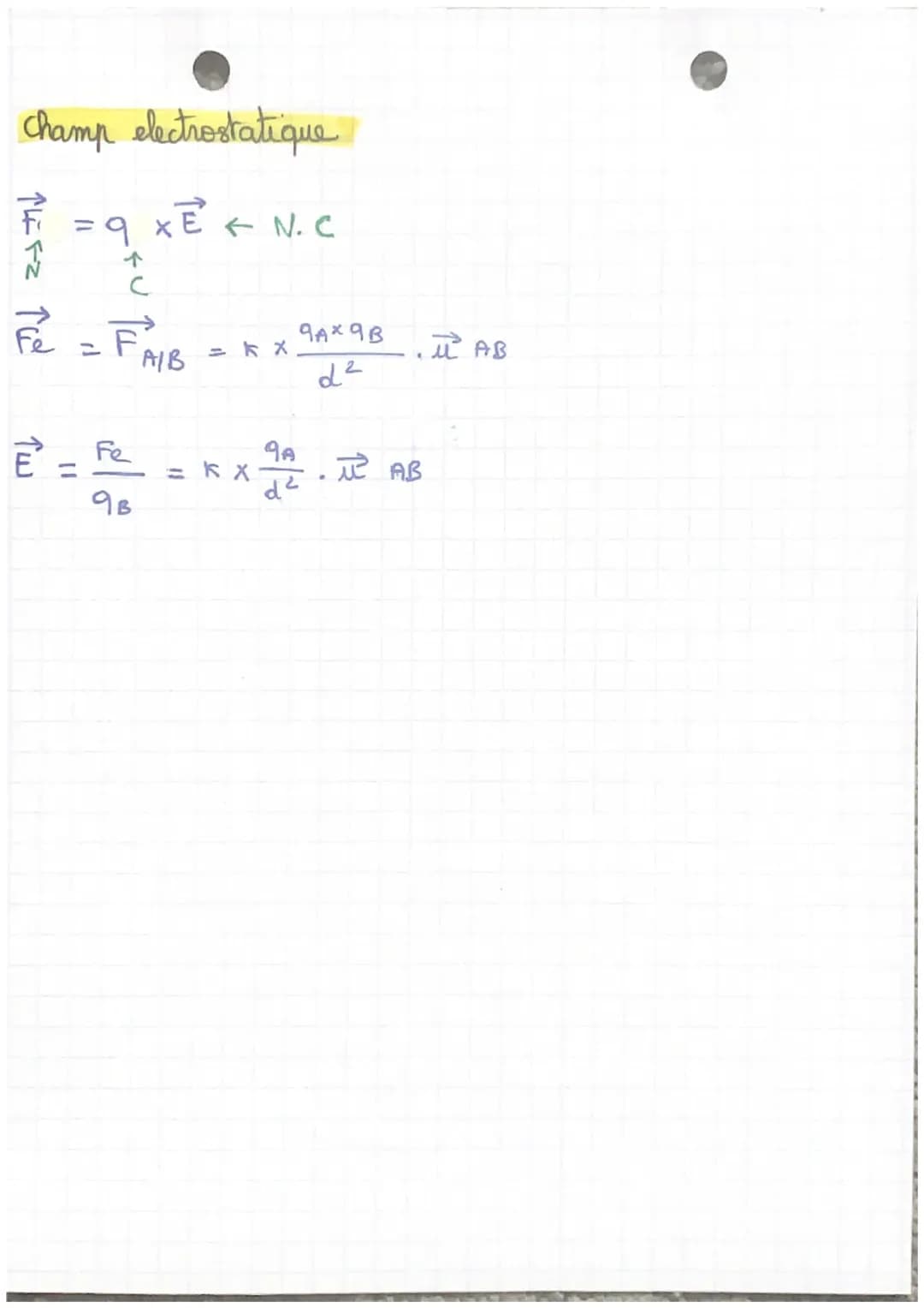CHAPITRE 2 INTERACTION ET CHAMP
I- la charge électrique
un corps peut être caractérisé
notation
q←
Coulomb (c) < unite
par →
frattement
• in