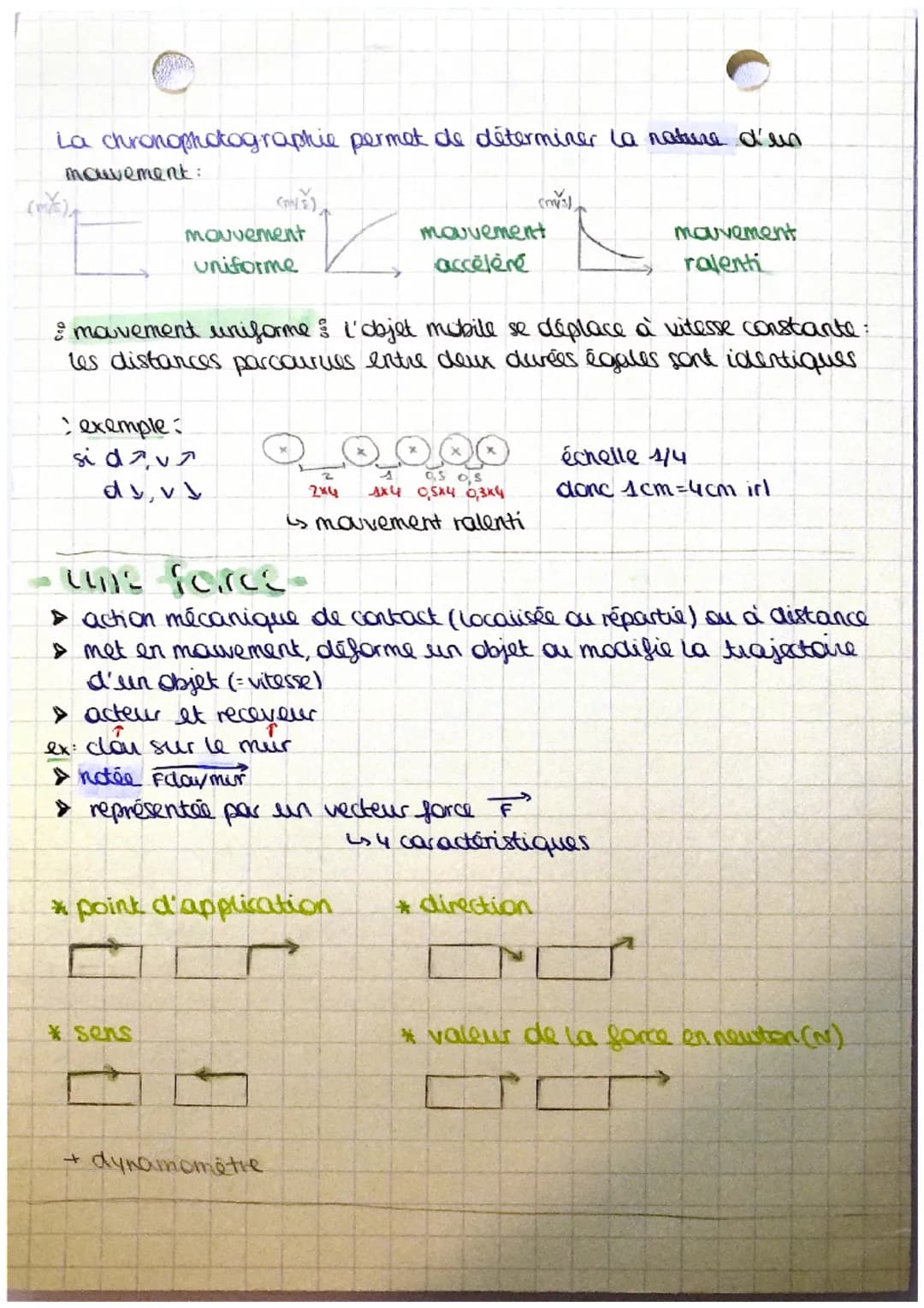 physique. Rinie
mouvements vitesse et forces
Pour définir la nature du mouvement d'un objet, il faut définir
Le référentiel. (ex: La Terre e