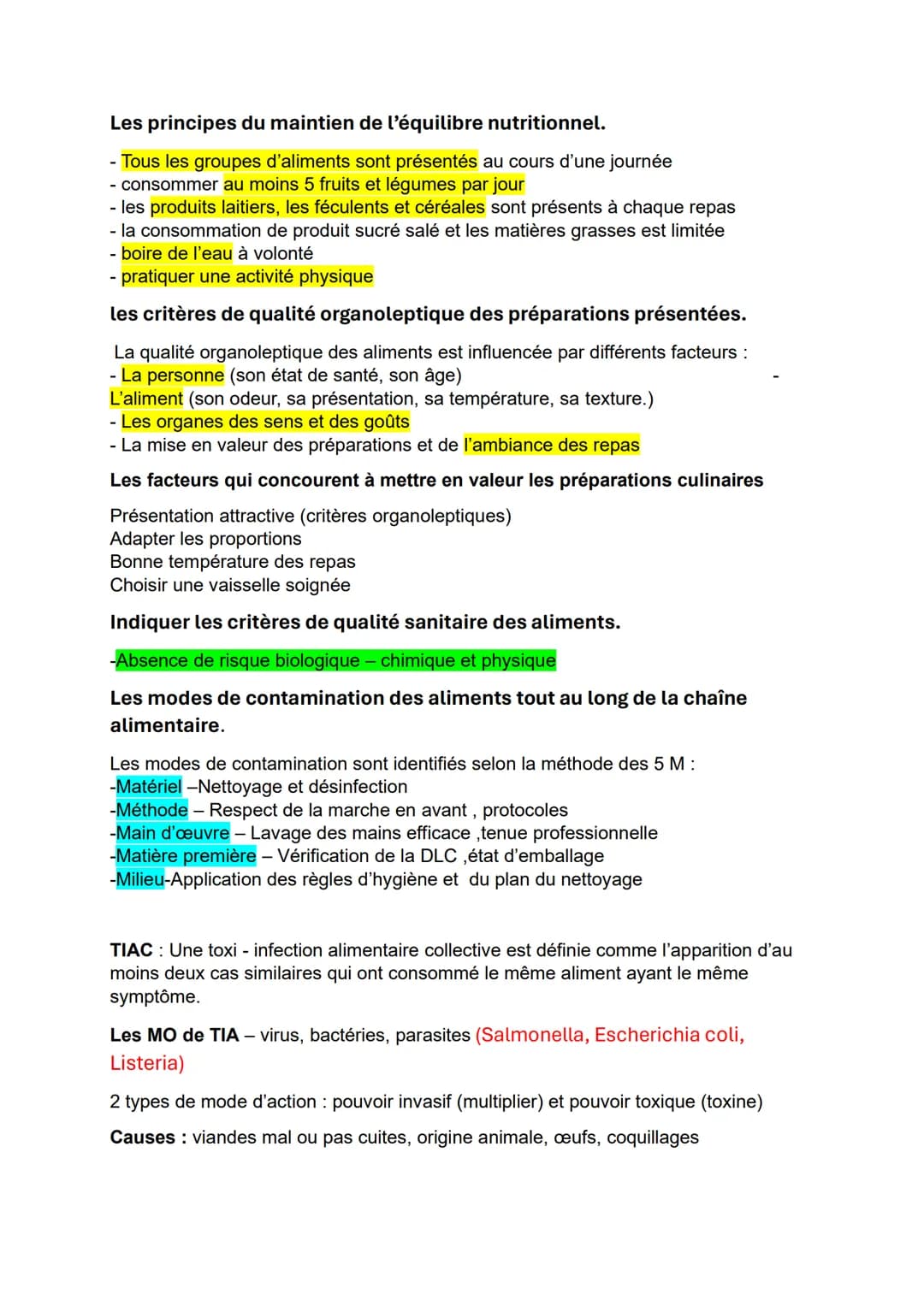 Les régimes alimentaires
Régimes hyposodés
Caractéristique: Diminuer les apports en sodium (sels)
Pathologies insuffisance cardiaque, hypert
