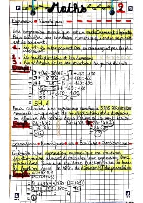 Know Contrôle Bilan: Maths prt 1  thumbnail