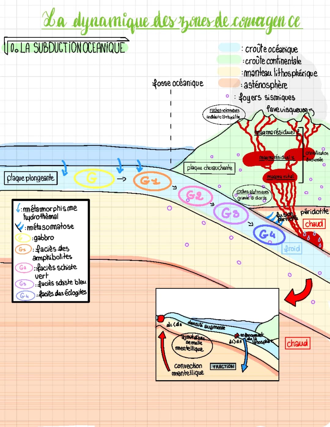 Découvre la dynamique de la lithosphère : Zones de subduction et collision des plaques
