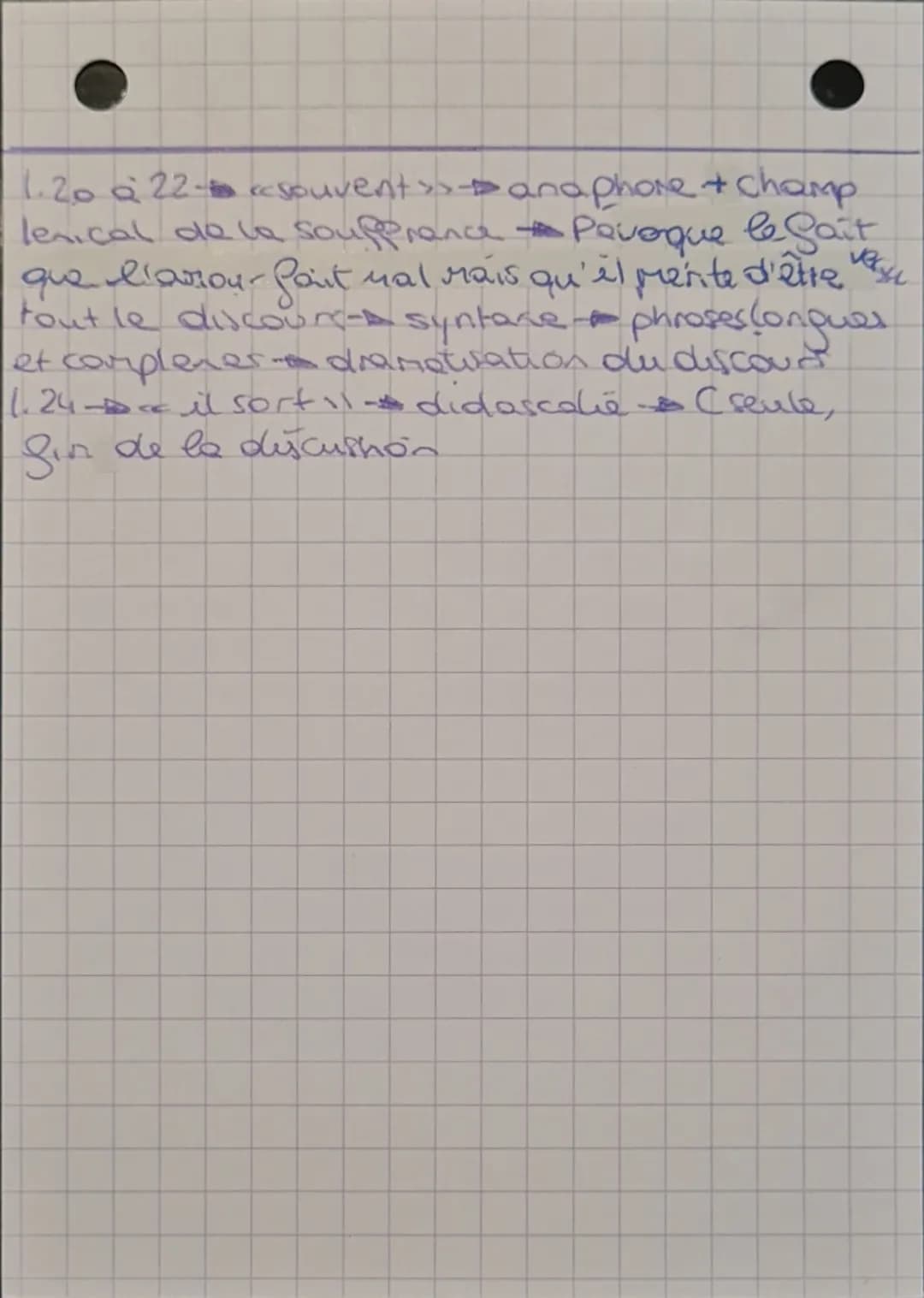 Texte de l'explication linéaire n°2: On ne badine pas avec l'amour, acte II, scène 5, la
fin
CAMILLE Vous me faites peur; la colère vous pre
