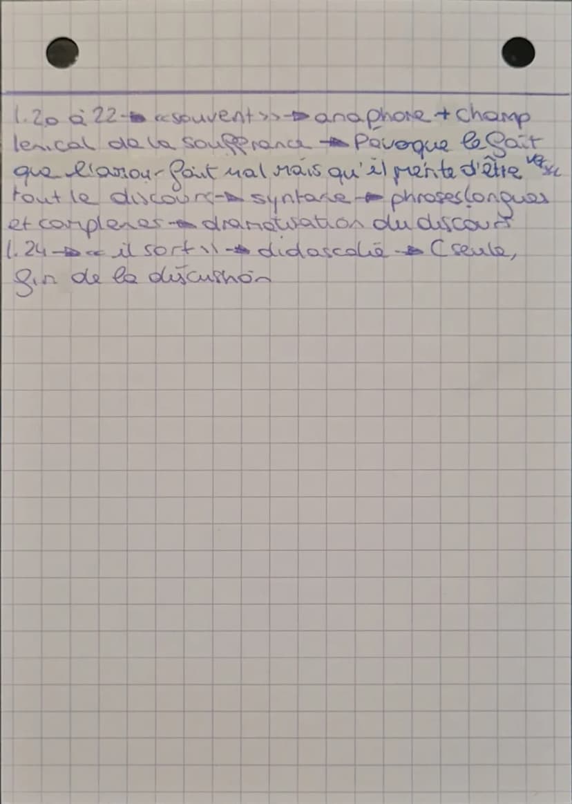 Texte de l'explication linéaire n°2: On ne badine pas avec l'amour, acte II, scène 5, la
fin
CAMILLE Vous me faites peur; la colère vous pre