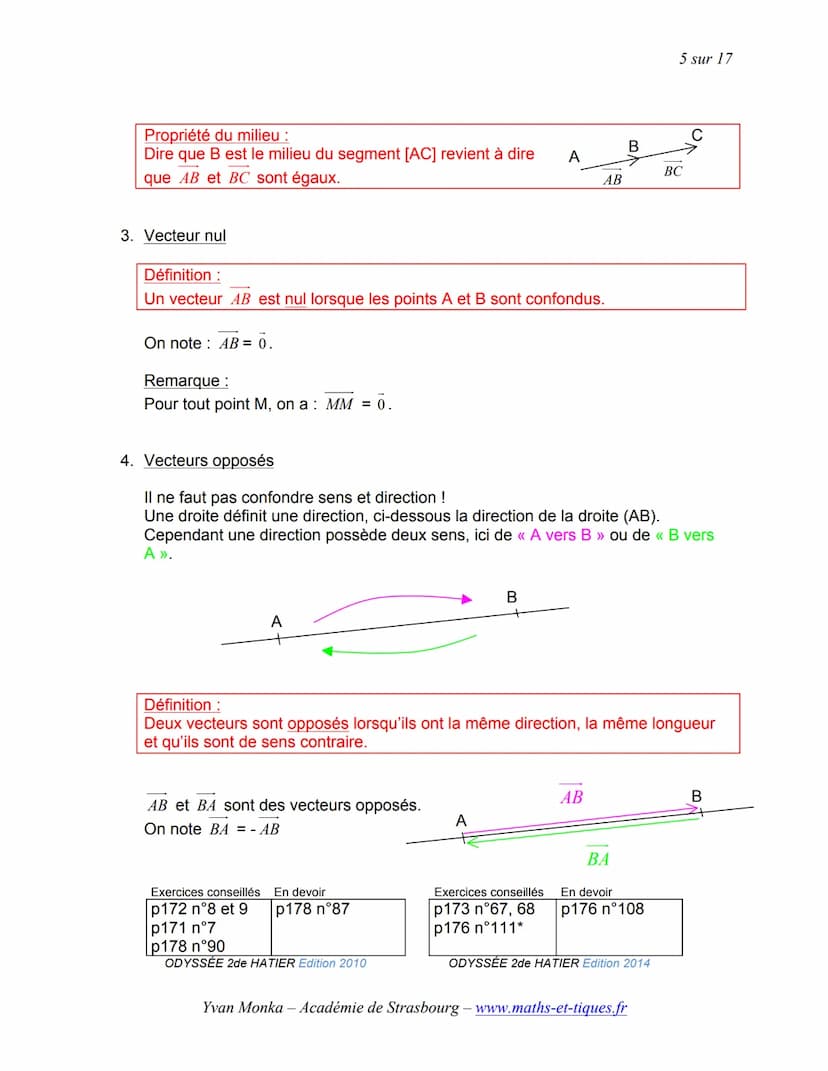 I.
TRANSLATION ET VECTEURS
Activités de groupe : La Translation (Partie1):
http://www.maths-et-tiques.fr/telech/trans_gr1.pdf
Activité conse