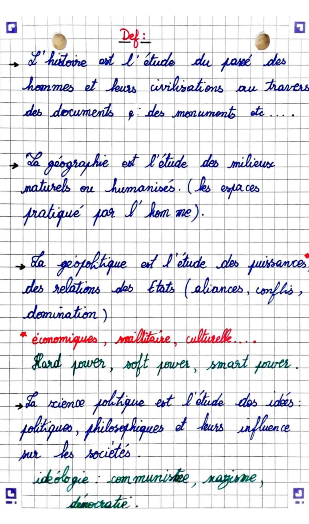 Définitions de HGGSP