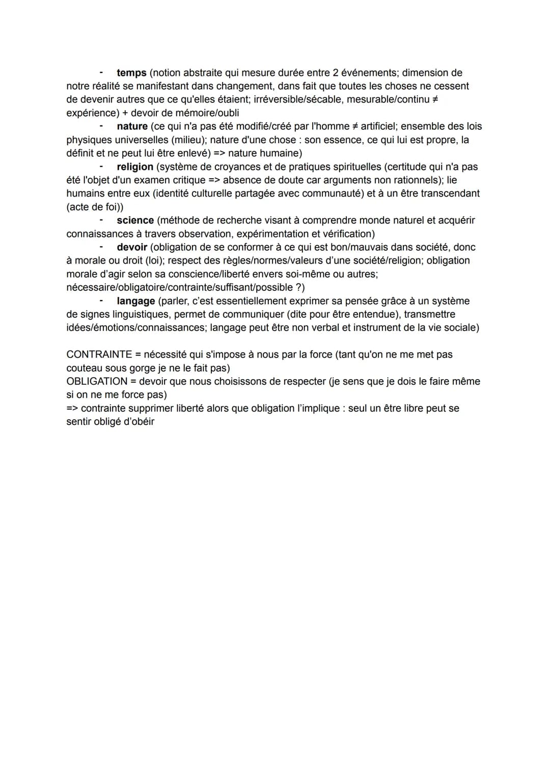 raison (= faculté de distinguer vrai du faux, bien du mal / mode de pensée
ordonné et logique / faculté humaine permettant de connaître, jug