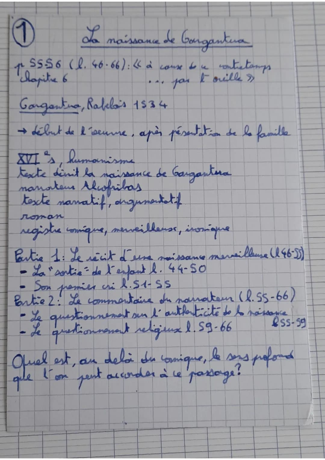 La Naissance de Gargantua: Découverte et Analyse Chapitre 6