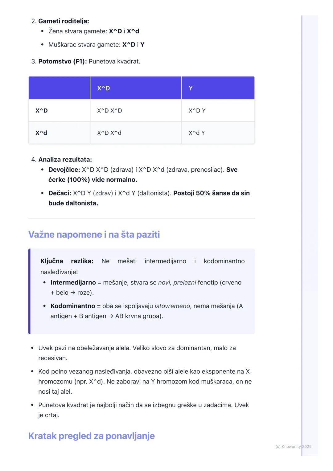 # Vrste nasleđivanja

Uvod i osnovni pojmovi

Nasleđivanje je proces prenošenja osobina sa roditelja na potomstvo. Osnova
svega su geni delo