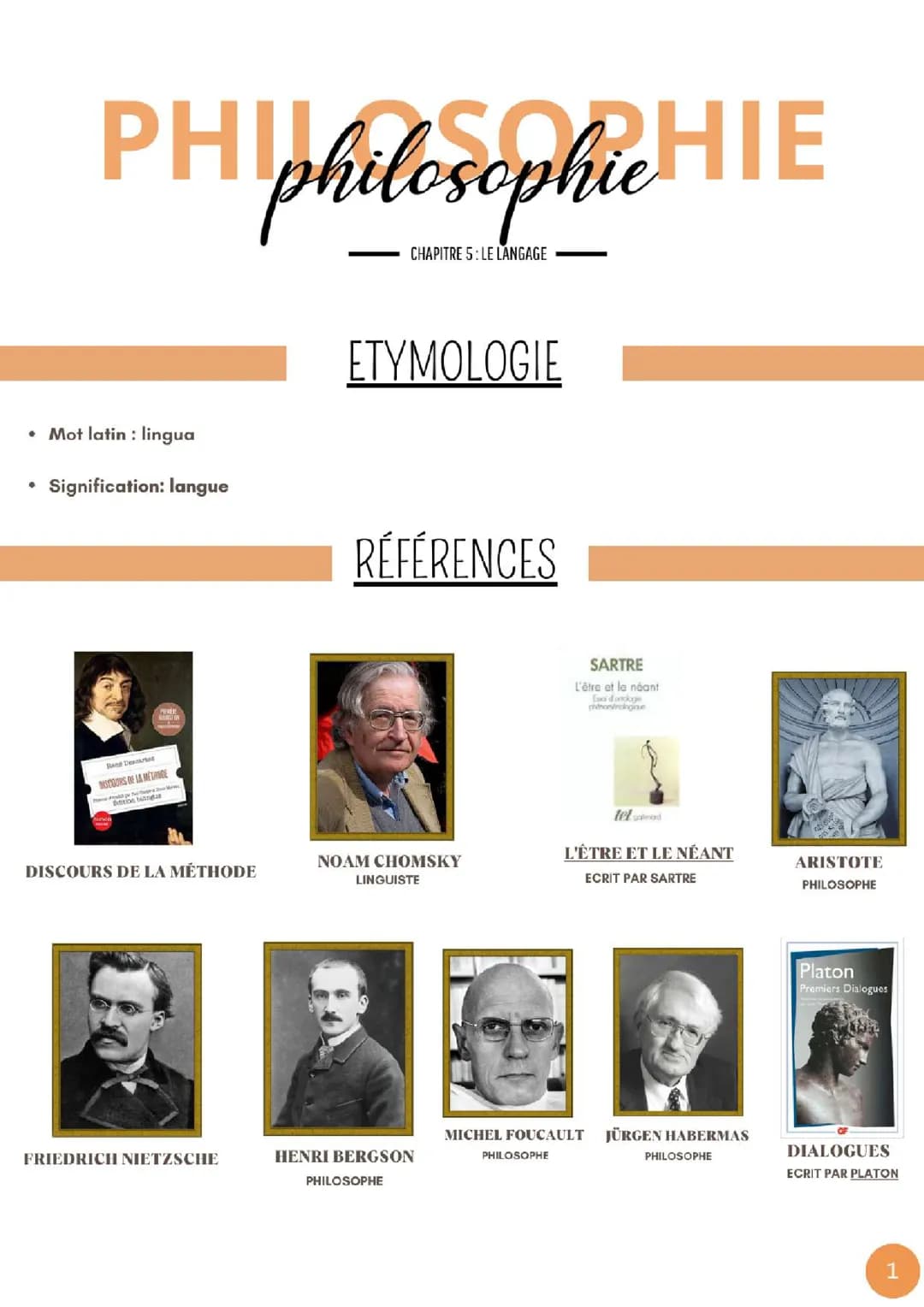 le langage - philosophie