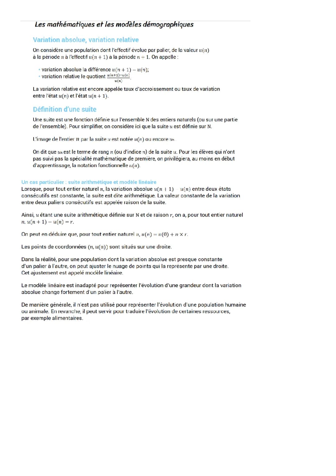 Croissance démographie