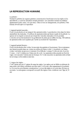 Know La reproduction humaine  thumbnail