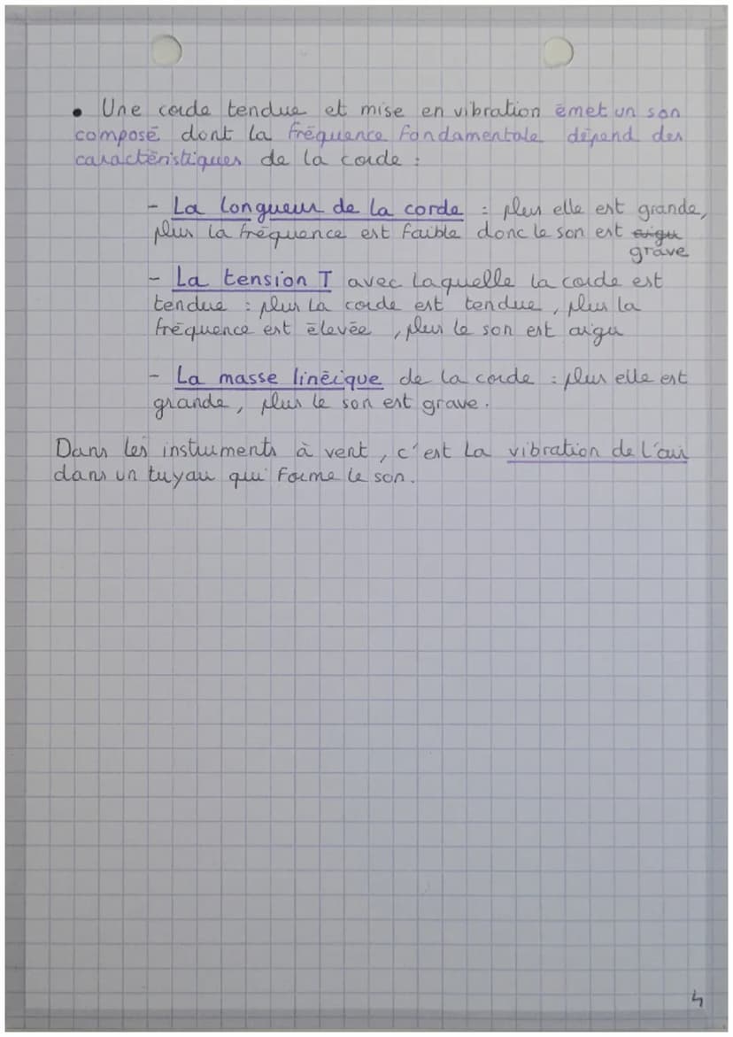 Theme 4
Chapitre 11
I. Les deux types de sons
4 Un son est lié à une vibration periodique de
période I et de fréquence f
F
Ten s
et fen
ANAL