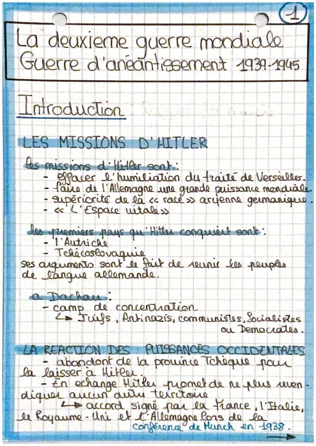 La deuxième guerre mondiale 