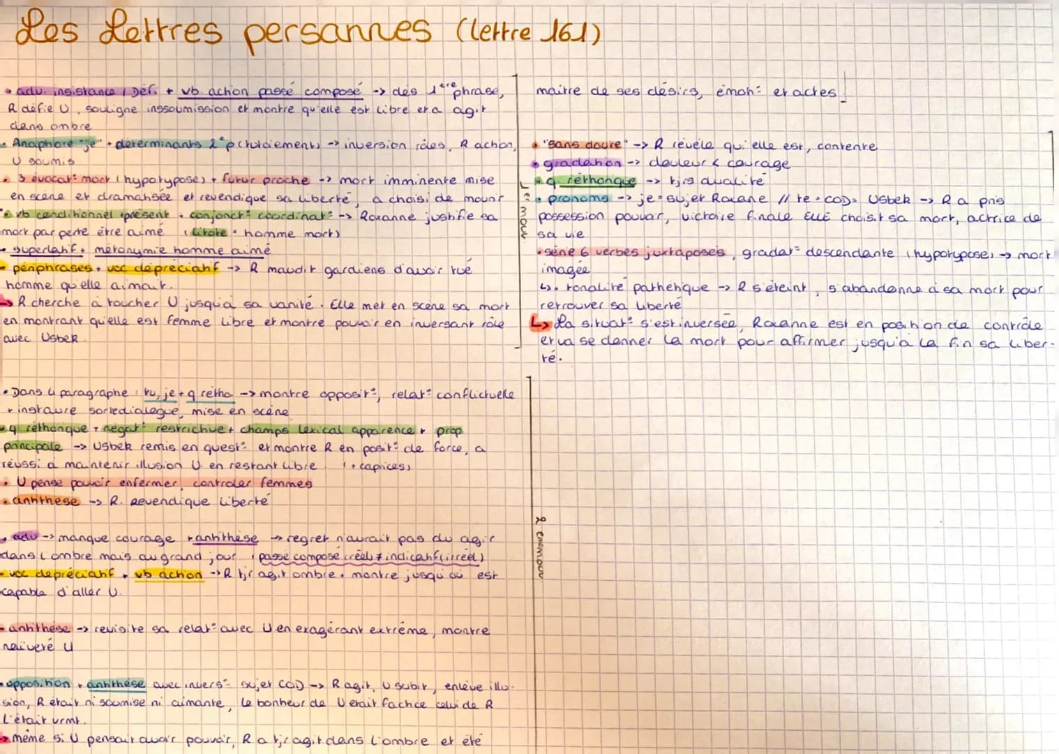 Les lettres persanes (161)
Ce roman épistolaire de Montesquieu (1689-1755) rassemble la correspondance fictive entretenue pendant
huit ans p