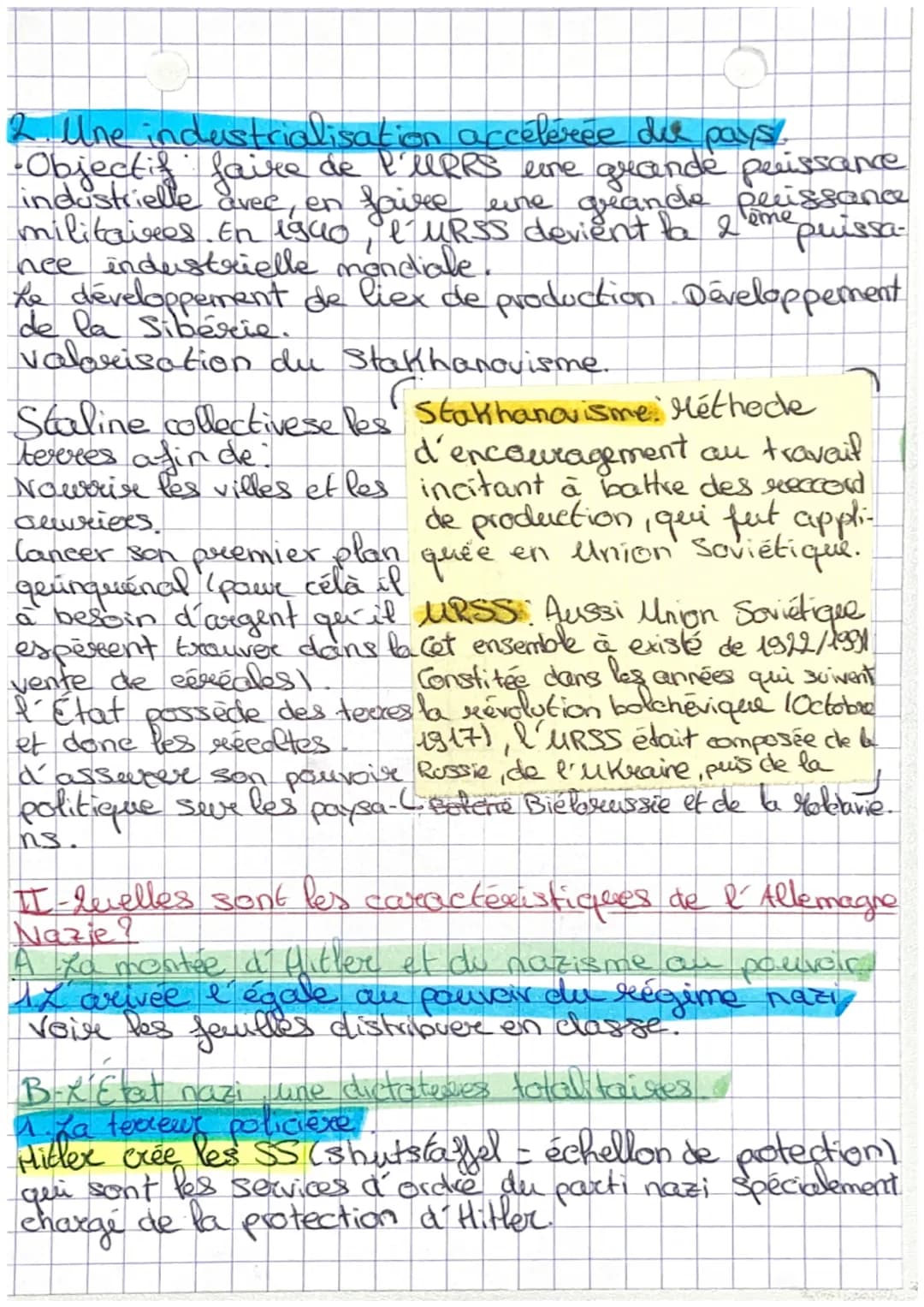 histoire
Problematiques comment et pourquo; des régi-
mes totalitaires vont réussive à se mette en
place en Europe
Comment les démocratie vo