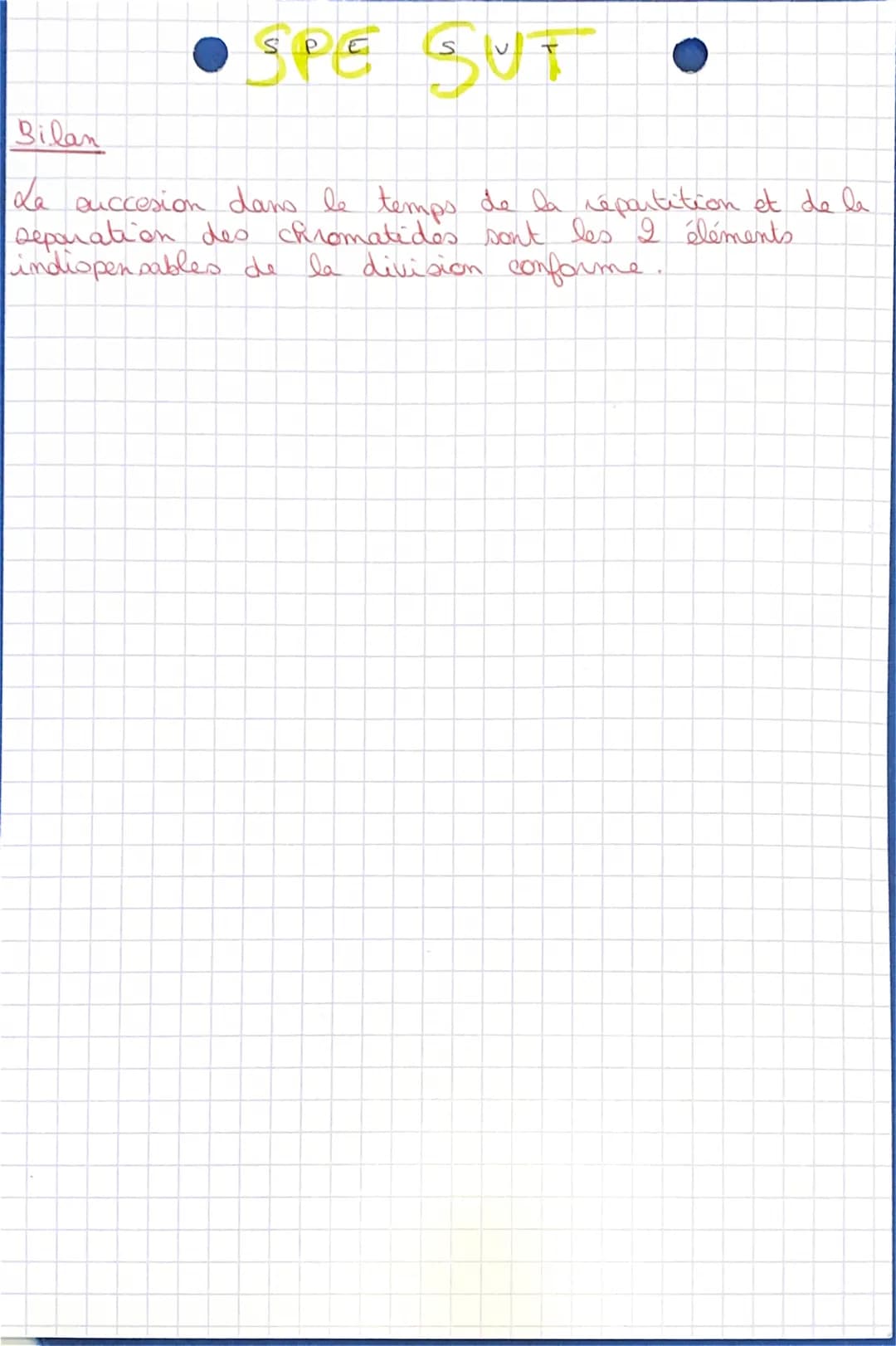 (1)
X SP
sec
E
la mitore
S UT
→ definitions
→
ADN molécule en double Rélice, formée de I chaînes
- complémentaire de mucléctides. C'est le s