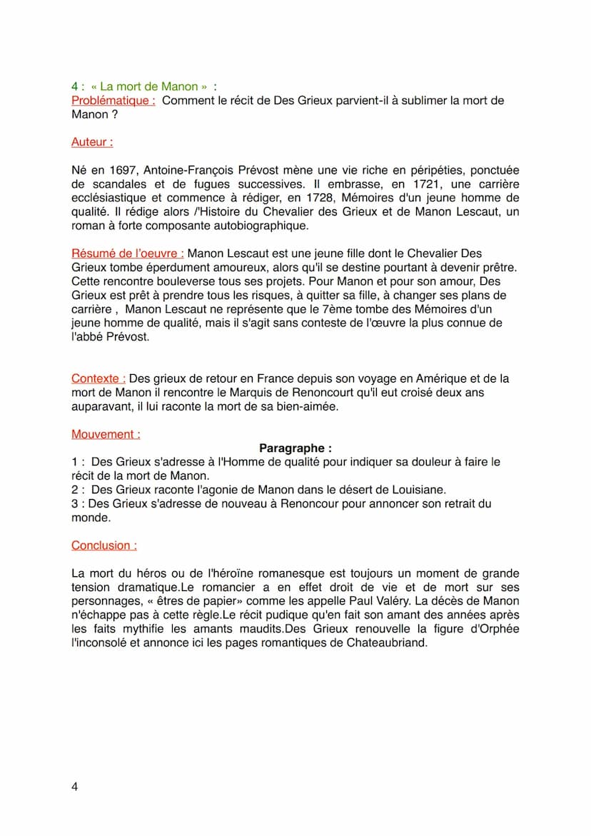 vendredi 3 mars 2023
Français :
1: « La rencontre d'Amiens. » :
Problématique : En quoi cette rencontre amoureuse pose-t-elle les jalons d'u