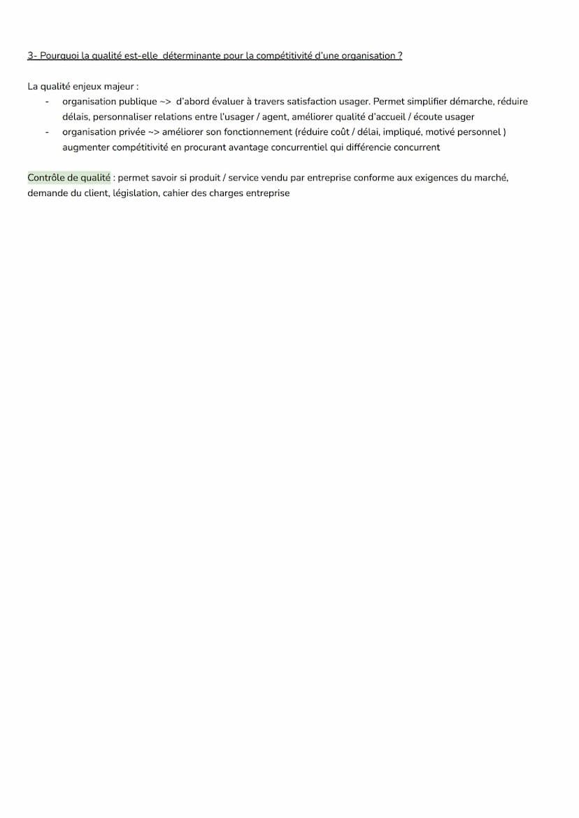 CHAPITRE 4- QUEL CHOIX D'ORGANISATION DE LA PRODUCTION POUR CONCILIER PRODUCTIVITÉ,
QUALITÉ ET FLEXIBILITÉ
1- Les choix stratégique concerna