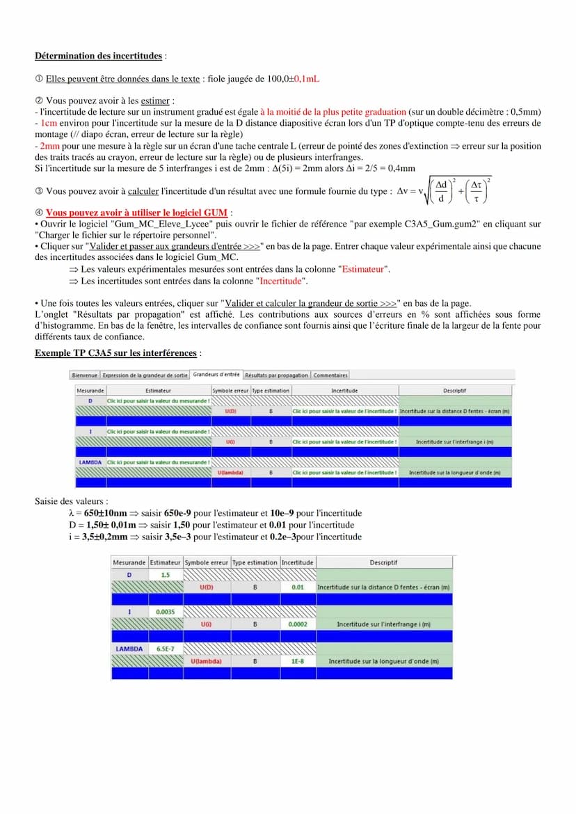 FICHE MÉTHODE
• Venir avec : convocation, pièce d'identité, blouse, montre.
Calculatrice : Vous ne pourrez pas utiliser votre calculatrice p