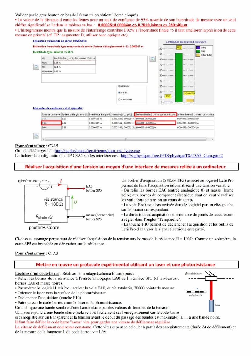 FICHE MÉTHODE
• Venir avec : convocation, pièce d'identité, blouse, montre.
Calculatrice : Vous ne pourrez pas utiliser votre calculatrice p
