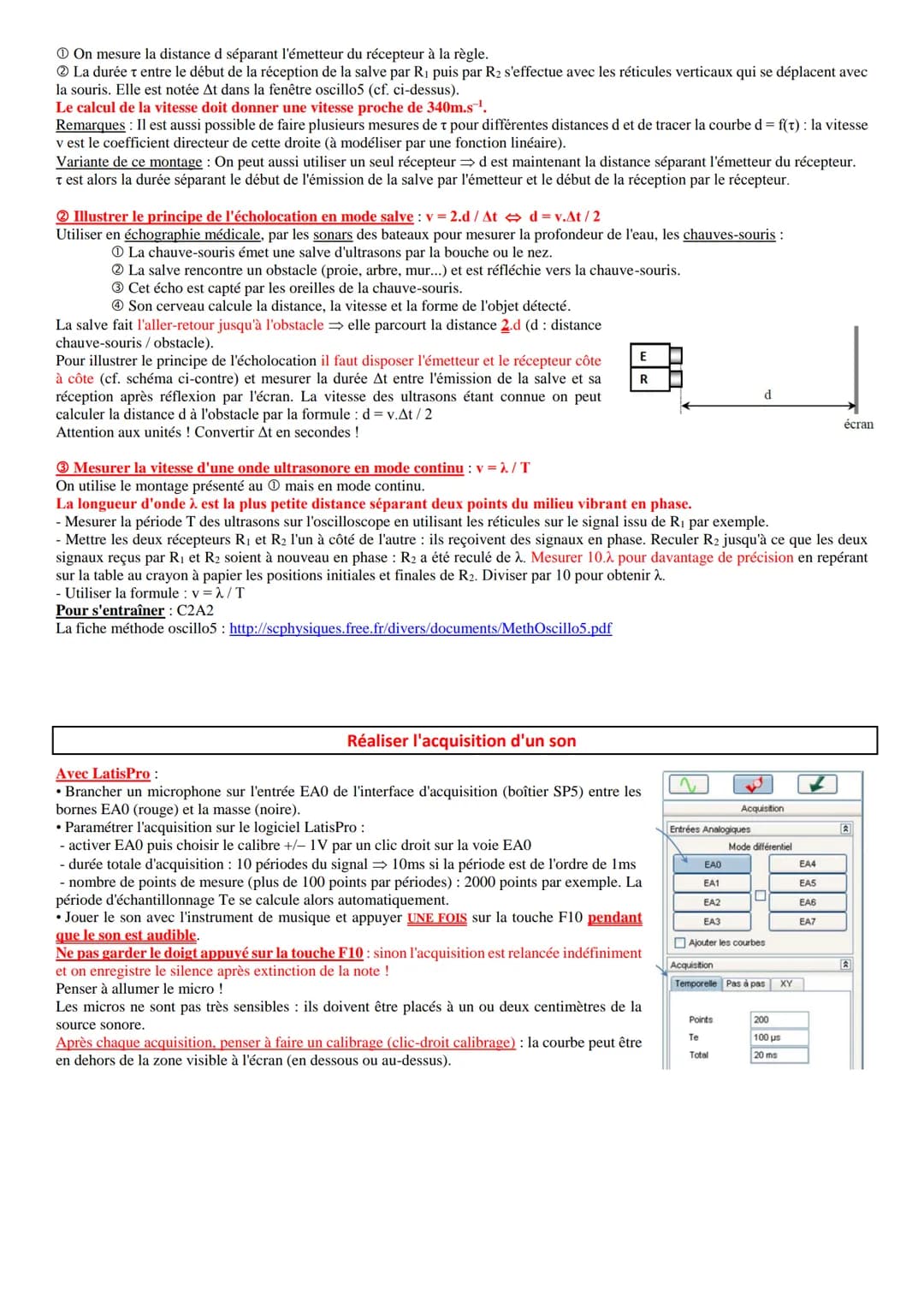 FICHE MÉTHODE
• Venir avec : convocation, pièce d'identité, blouse, montre.
Calculatrice : Vous ne pourrez pas utiliser votre calculatrice p