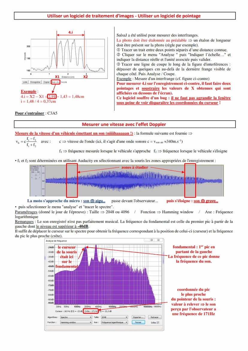 FICHE MÉTHODE
• Venir avec : convocation, pièce d'identité, blouse, montre.
Calculatrice : Vous ne pourrez pas utiliser votre calculatrice p