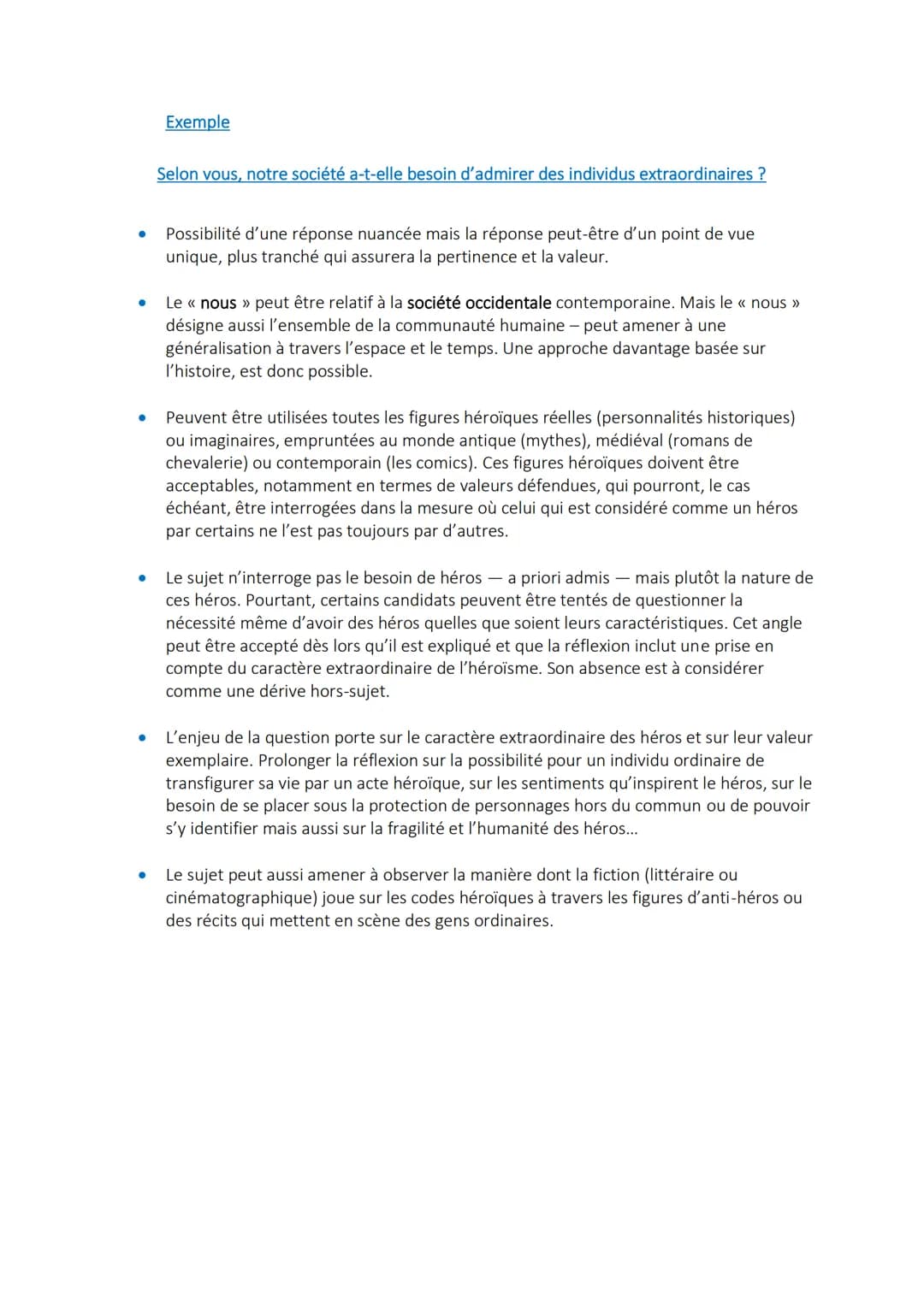 Méthode
●
●
●
●
●
●
Introduction
●
Emploi du « Je » et du « Nous » autorisé
Emploi du « On >> interdit
Il faut répondre à la question en jus