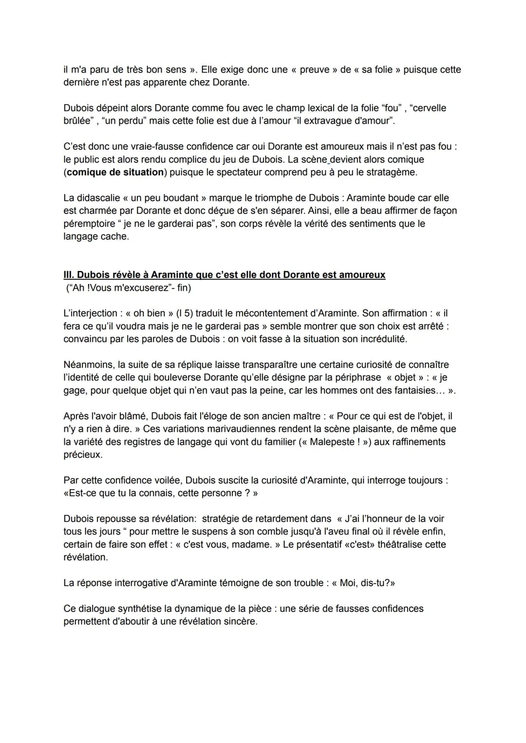 << Les fausses confidences » acte I, scène 14
Introduction:
Marivaux est un dramaturge du 18ème siècle, siècle des Lumières, même s'il s'est