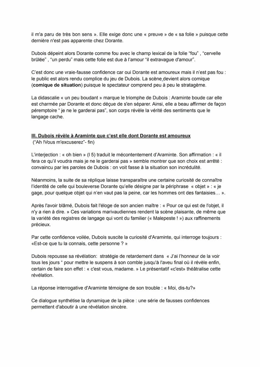 << Les fausses confidences » acte I, scène 14
Introduction:
Marivaux est un dramaturge du 18ème siècle, siècle des Lumières, même s'il s'est