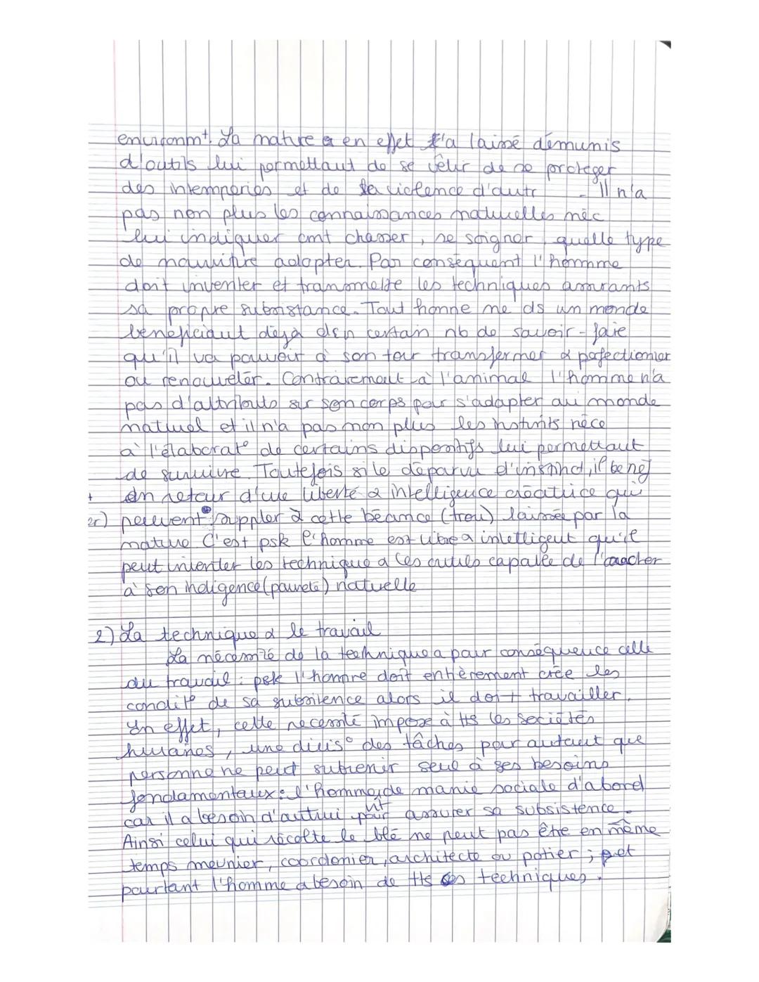 1

savoir-faire
invente

# LA TECHNIQUE LIBERE-T-ELLE

## L'HOMME?

INTRO:

1) def termes

Le terme technique provient du teeme "tekne

et s