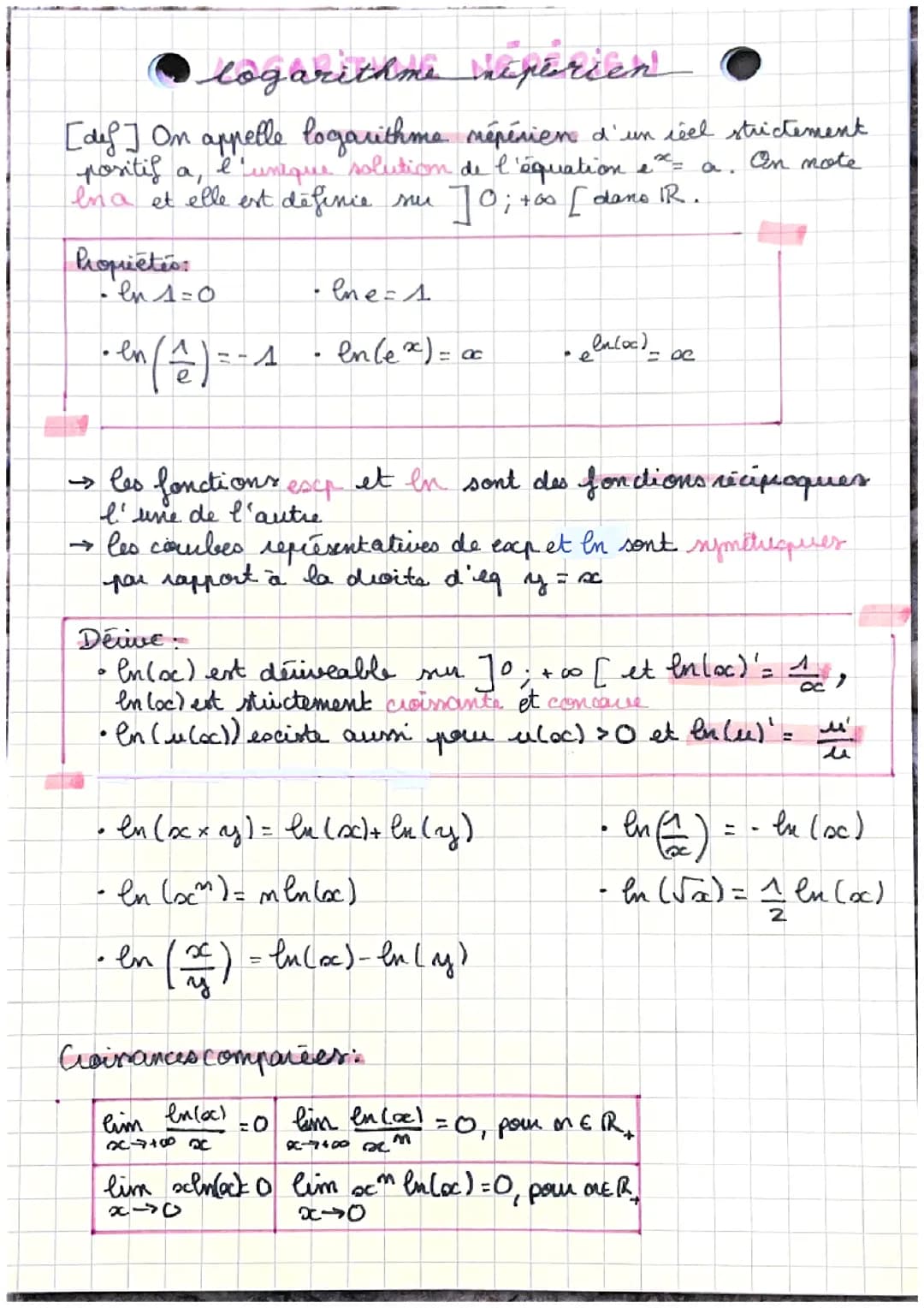 Logarithme népérien