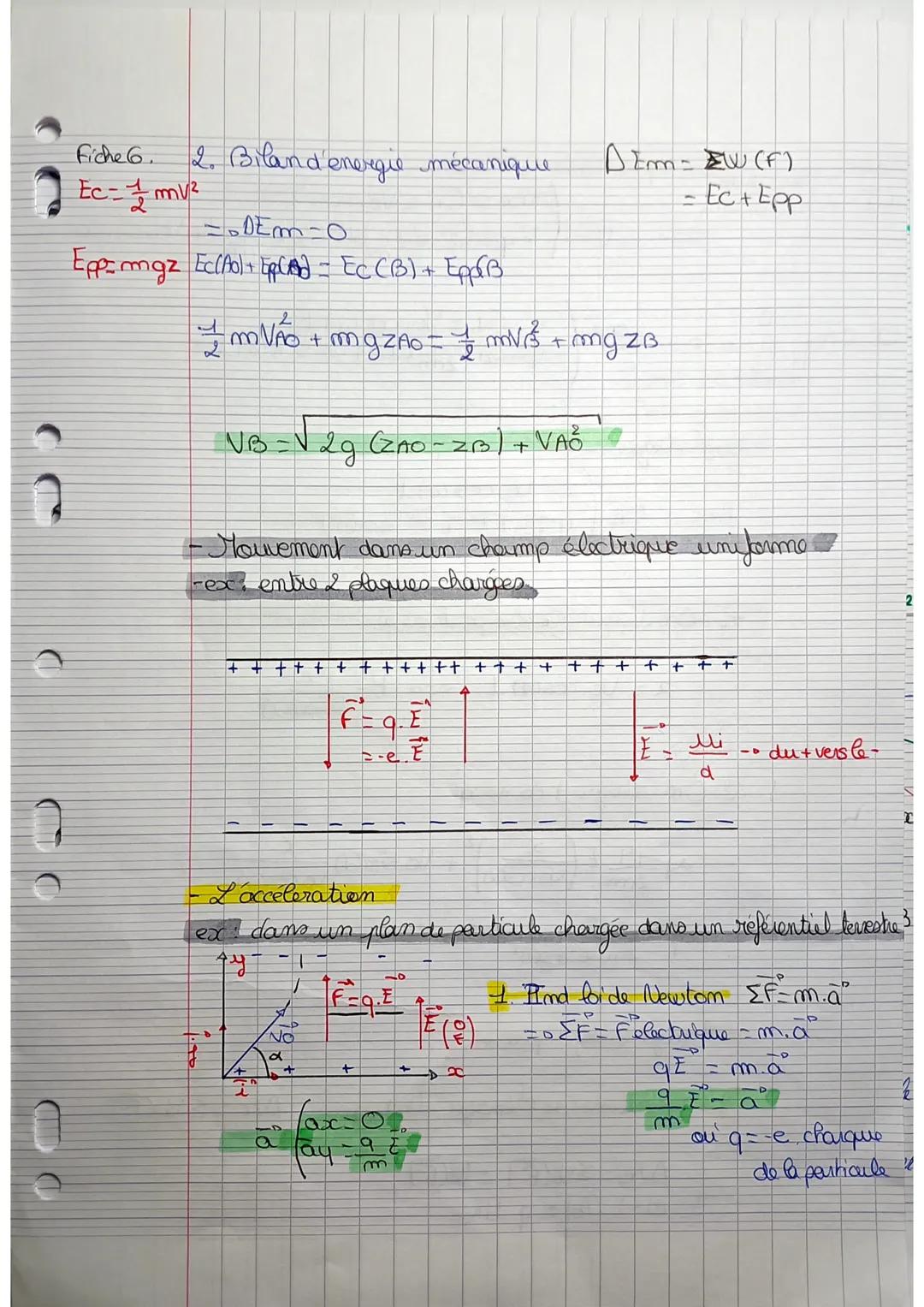 4²
le lact
2)
I
10
A toujours
prendre en
42
A
O
Mouvement dans un champs de pesanteur uniforme
ballon dans un référentiel terrestre (Galilée