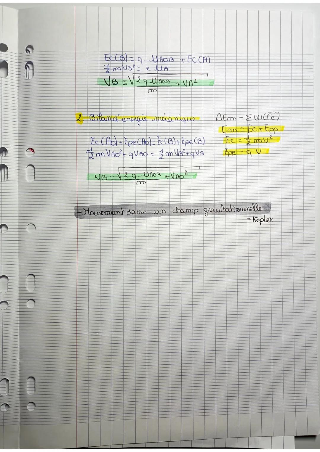 4²
le lact
2)
I
10
A toujours
prendre en
42
A
O
Mouvement dans un champs de pesanteur uniforme
ballon dans un référentiel terrestre (Galilée