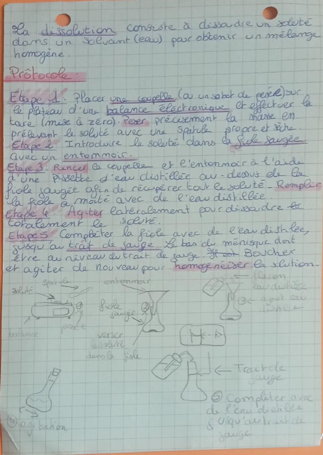 physique

Vocabulaire:
-La soluté est l'espèce chimique dissoute.
-Le solvant est le liquide qui permet
de faire la dissolut, on
rela
C'est 