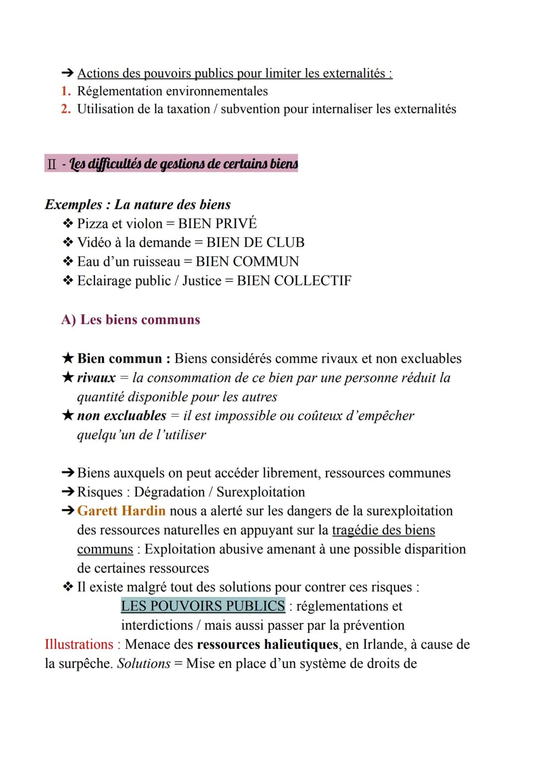 Economie - Chapitre 3 : Les principales défaillances du marché
Problématique du chapitre : Quelles sont les principales défaillances du
marc