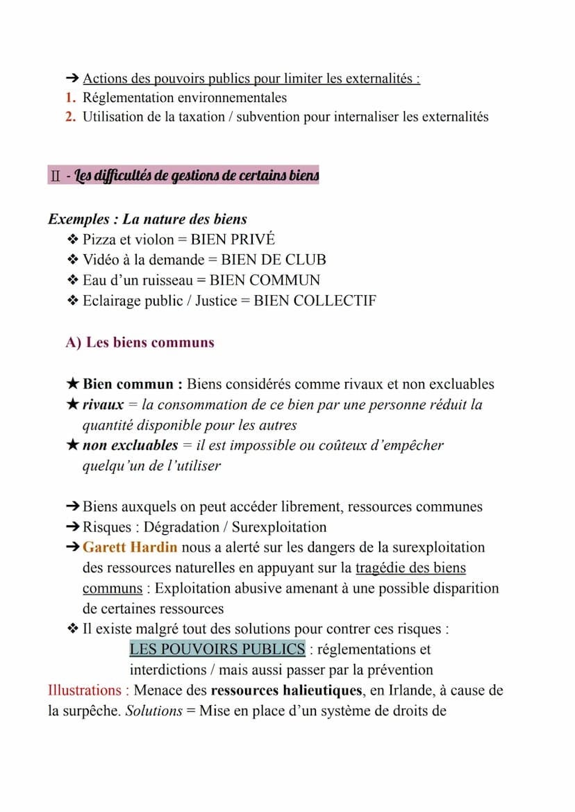 Economie - Chapitre 3 : Les principales défaillances du marché
Problématique du chapitre : Quelles sont les principales défaillances du
marc