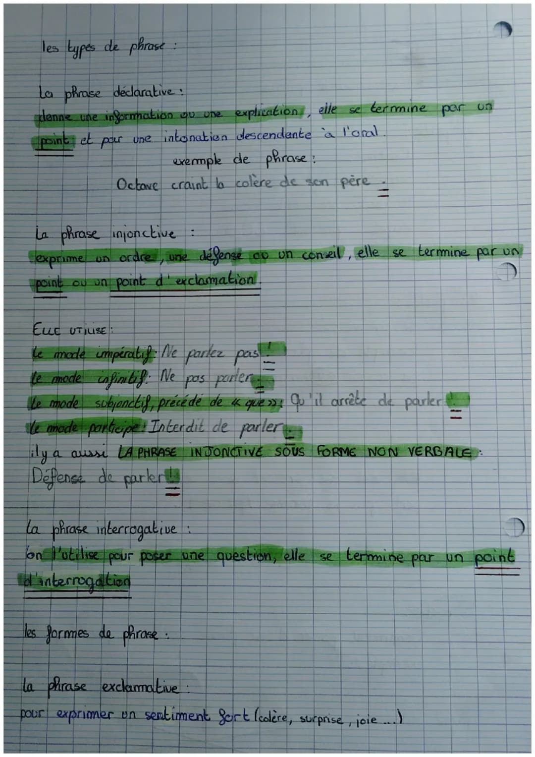 ere
-l'active et le passive:
partie
l'active:
exemple de phrase:
le chat
sujet
FR français S
mange
la souris.
présent
COD
reconnaître la dif