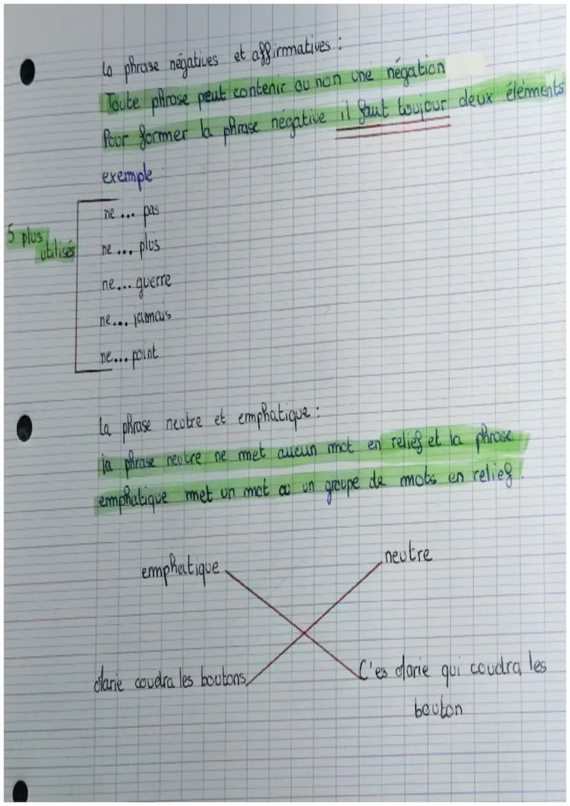 ere
-l'active et le passive:
partie
l'active:
exemple de phrase:
le chat
sujet
FR français S
mange
la souris.
présent
COD
reconnaître la dif