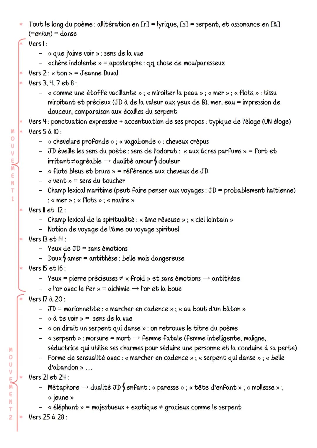 Textes de bac : texte EAF n°4
Le serpent qui danse, Les Fleurs du Mal (Spleen et Idéal), Baudelaire
Introduction
*Baudelaire :
poète XIX
<< 