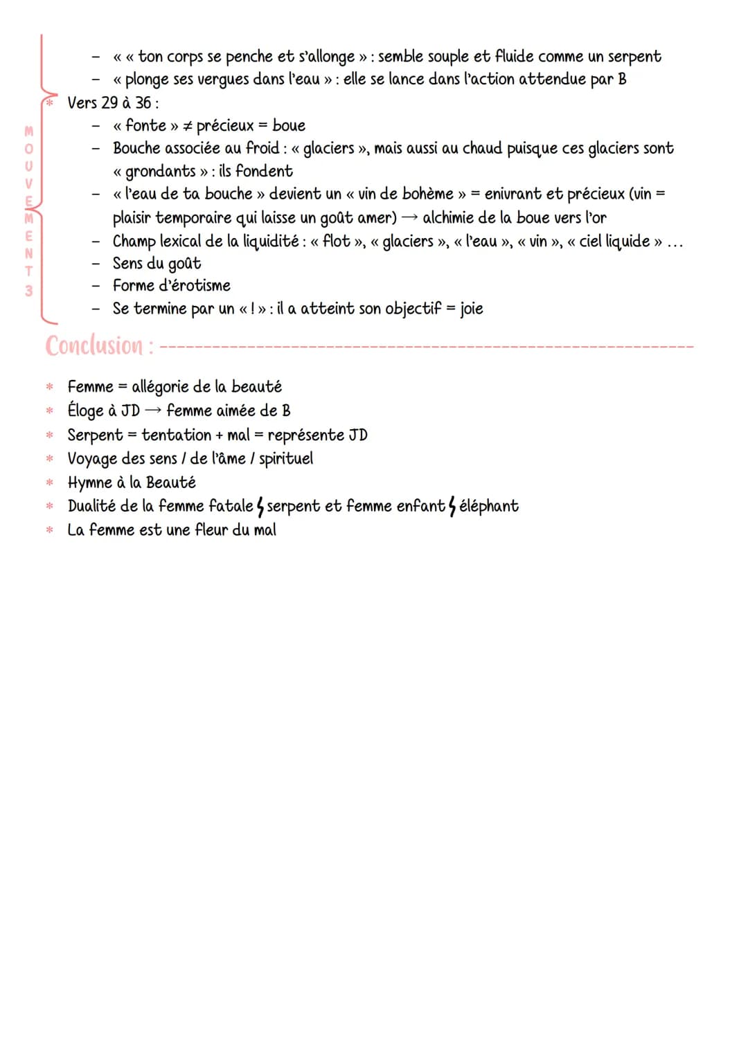 Textes de bac : texte EAF n°4
Le serpent qui danse, Les Fleurs du Mal (Spleen et Idéal), Baudelaire
Introduction
*Baudelaire :
poète XIX
<< 