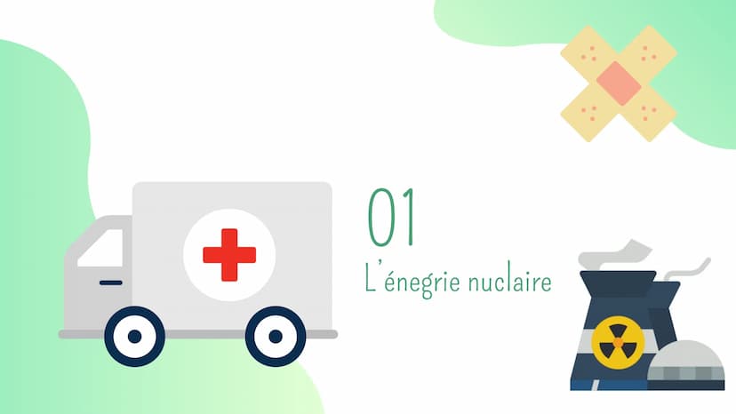 L'énergie
nucléaire et la
médecine
Lafa mohamad Introduction
Quand on pense a l'energie nucleaire, on a toute suite une
image de grande cent